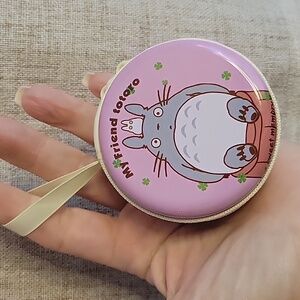My Friend Totoro Pink Tin Coin Purse
